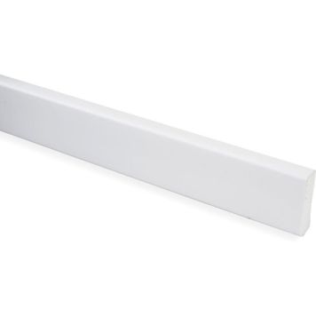 Katteliist PVC valge 5 x 42 x 2700 mm