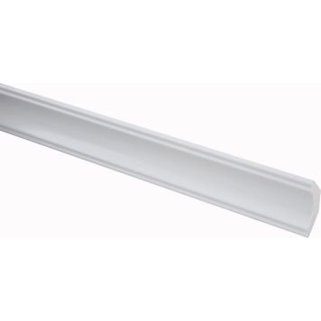 Laeliist PVC valge 22 x 22 x 2700 mm