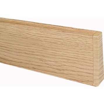 Põrandaliistu ots PVC tamm parem 22 x 75 mm