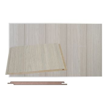 Laepaneel Maler MDF STP vanilla tamm, 6 x 160 x 1200 mm