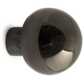 Mööblinupp Habo Simon ø 35 mm must