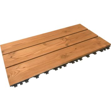 Klick plaat 30 x 60 cm, pruun