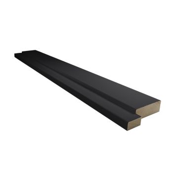 Lävepakk Maler MDF laminaat must 22 x 92/29 M9