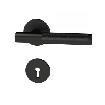 Ukselink Habo Paris must võtmekilbiga