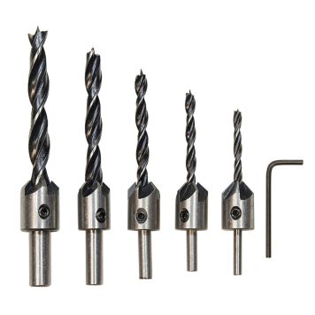 Puuride komplekt Tamo 4/5/6/8/10 mm 5 tk