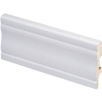 Põrandaliist 12 x 58 x 2750 mm MDF valge