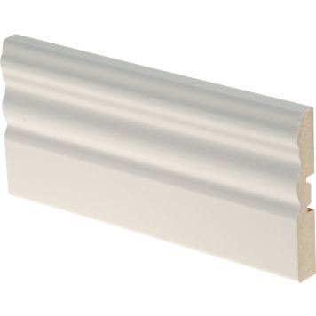 Katteliist 12 x 70 x 2200 mm MDF valge