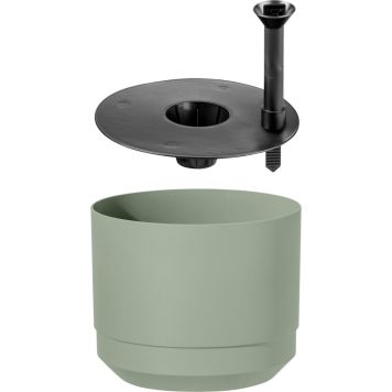 Lillepott Orthex Pauliina Ø 14 cm, oliiviroheline