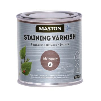 Peitslakk Maston Staining Varnish 250 ml 6 Mahagon