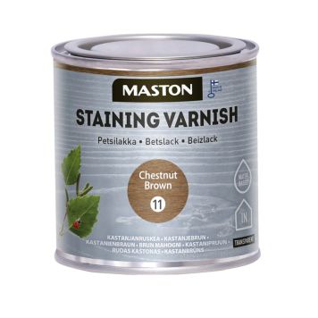 Peitslakk Maston Staining Varnish 250 ml 11 Kastanpruun