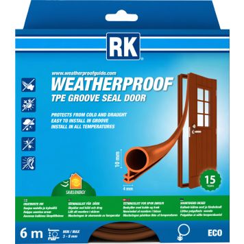 Uksetihend Rk 10 mm 6 m pruun