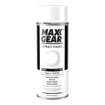 Aerosoolvärv Maxx Gear RAL 9003 läikiv valge 400 ml