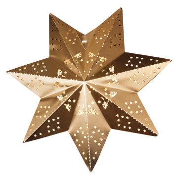 Metalltäht Leena LED messing