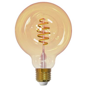 LED-lamp Airam Smart Globe 95 5 ,5 W E 27, kuldpruun