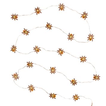 LED-valgussari Airam Arakno, 20 -osaline 190 cm oranž