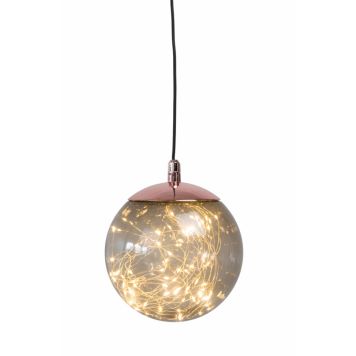 LED-dekoratiivne valgusti Airam Tirandi suitsuklaas Ø 20 cm