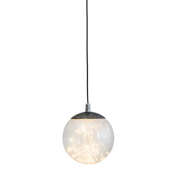 LED-dekoratiivne valgusti Airam Tirandi must  Ø 18 cm