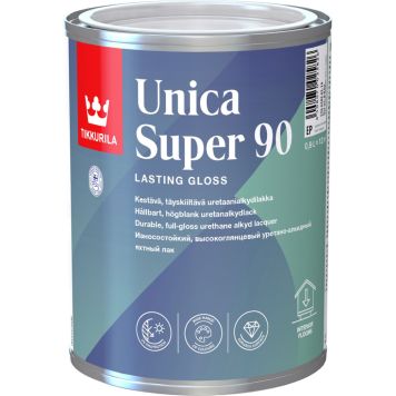 Puidulakk Tikkurila Unica Super 90 läikiv