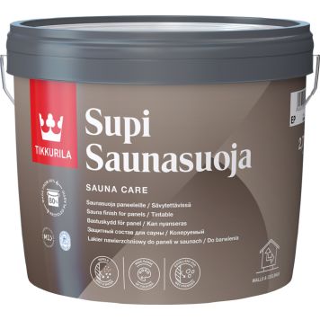 Saunakaitseaine Tikkurila Supi Saunasuoja 2,7 l