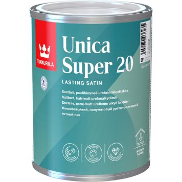 Puidulakk Tikkurila Unica Super 20 poolmatt