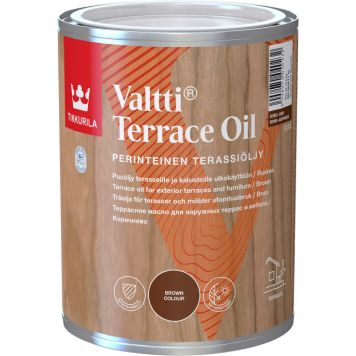 Terrassiõli Tikkurila Valtti Terrace Oil pruun