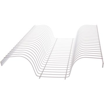 Nõudekuivatusrest taldrikutele valge 565 mm