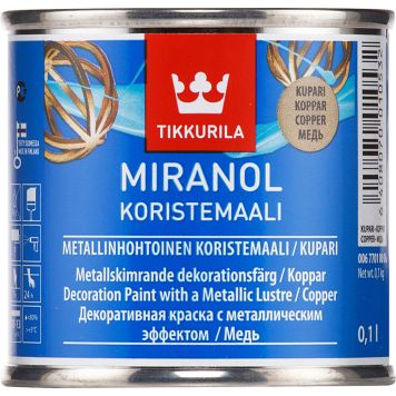 Dekoratiivvärv Miranol, vaskne 0,1 l