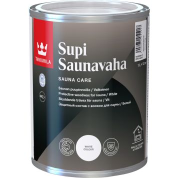 Puiduvaha Tikkurila Supi Saunavaha valge