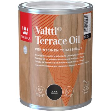 Terrassiõli Tikkurila Valtti Terrace Oil must