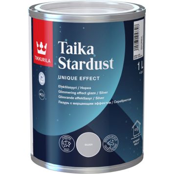 Efektlasuurvärv Tikkurila Taika Stardust hõbe 1 l