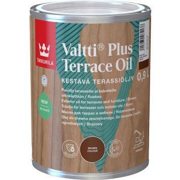 Terrassiõli Tikkurila Valtti Plus Terrace Oil pruun