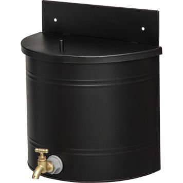 Pesunõu seinale 10 l, must