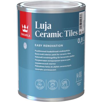 Keraamiliste plaatide värv Tikkurila Luja Ceramic Tiles A valge