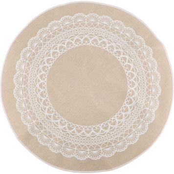 Kuuse aluslina Ø 100 cm, pitsmuster