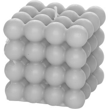 Küünal mullid 8 cm, hall