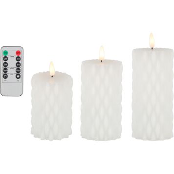 LED küünal Carisma 3 osaline