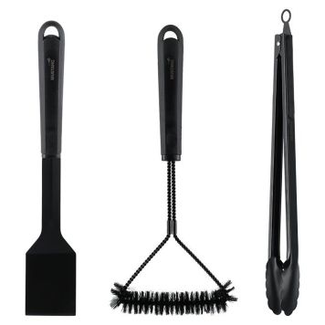 Grillitarvikute komplekt Mustang Black Line 3- osaline