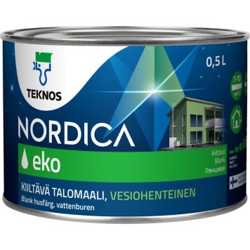 Majavärv Teknos Nordica Eko MP1 valge
