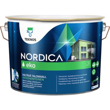 Majavärv Teknos Nordica Eko MP3 ainult toonimiseks 9 l