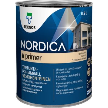 Alküüdkruntvärv Teknos Nordica Primer PM1 valge