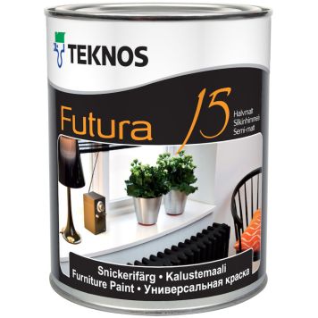 Mööblivärv Teknos Futura 15, 0,9 l