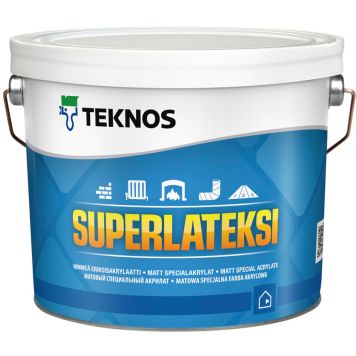 Sisevärv Teknos Superlateksi PM3 ainult toonimiseks 2,7 l