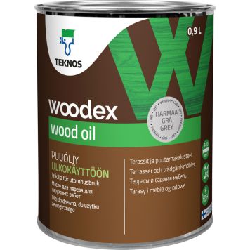 Puiduõli Teknos Woodex Wood Oil, hall 0,9 l