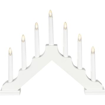 LED-advendiküünal Konstsmide 7-osaline valge