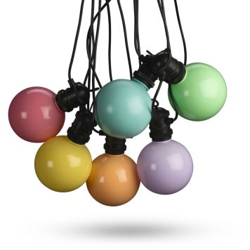 LED-valgussari Konstsmide Pastell 10-osaline