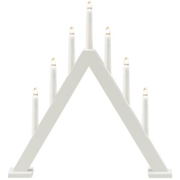 Advendiküünal Konstsmide valge