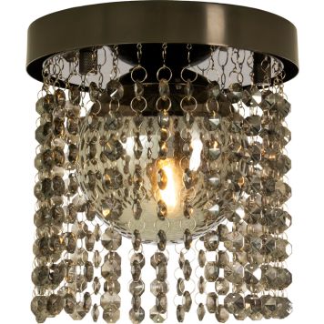 Vannitoavalgusti Aneta Claudia Ø 20 cm must