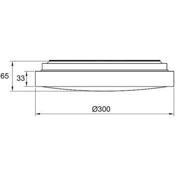Laevalgusti Aneta Veroli Ø 30 x 6,5 cm