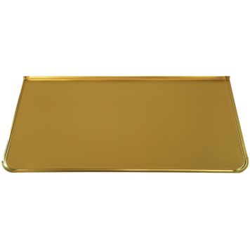 Kaminaesine plaat HTT 828 40 x 100 cm messing