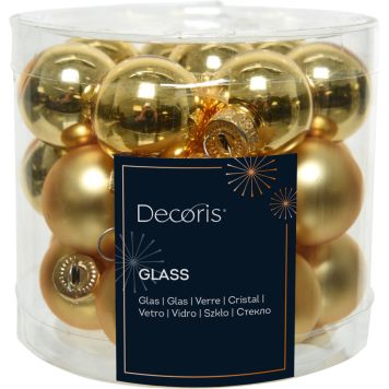 Kuuseehe pall 2,5 cm 24 tk, kuldne